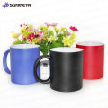 Hot Sale Color Change Magic Mug Black Red Blue China Factory